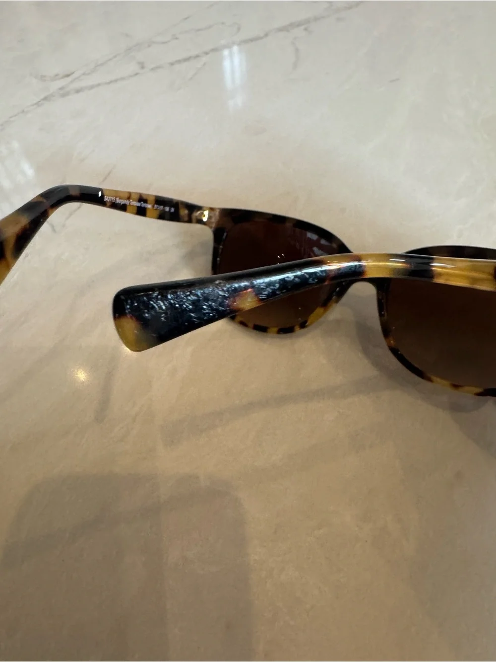 Coach Burgundy and Tortoiseshell Cat-Eye Sunglasses
